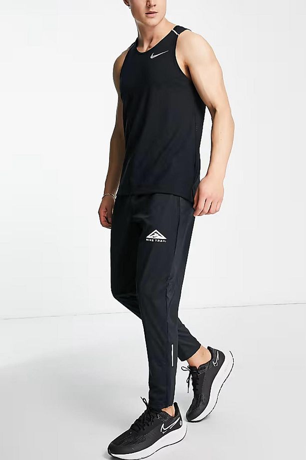 Dri-Fit Phenom Elite Knit Trail Running Siyah Erkek Eşofman Altı - 6