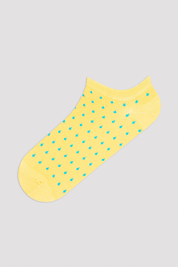Basic Dot Design 3lü Patik Çorap - 4