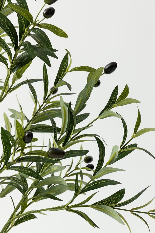 Yapay Zeytin Ağacı 85 cm  Tek Gövdeli  Doğal Gerçek Görünümlü Yapay Ağaç - 5