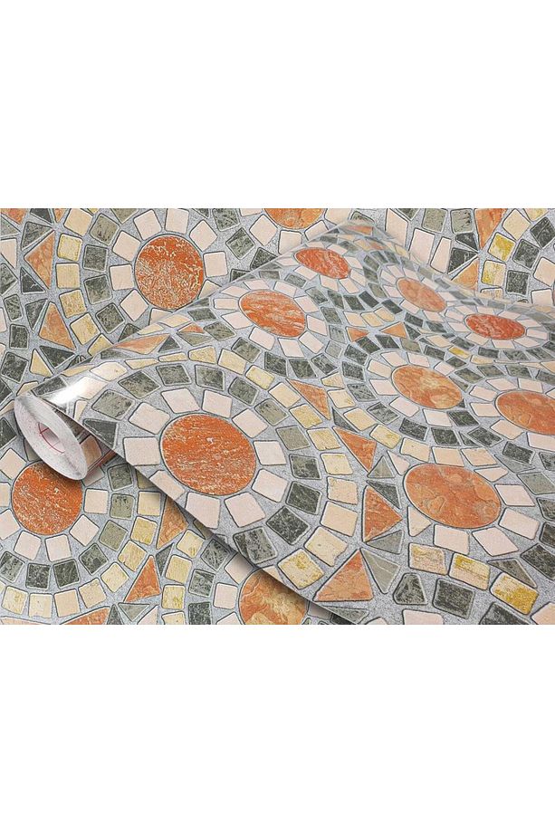 446-3126 Kendinden Yapışkanlı Çini Desen Folyo (45CM X 2MT) - 1