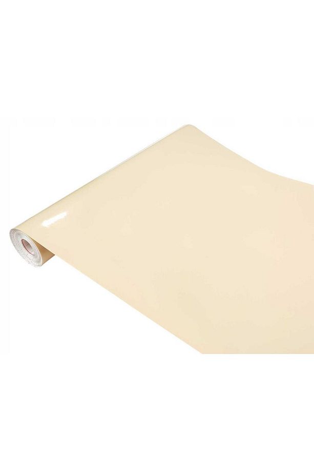 446-2214 Parlak Krem Kendinden Yapışkanlı Folyo (45CM X 2MT) - 7