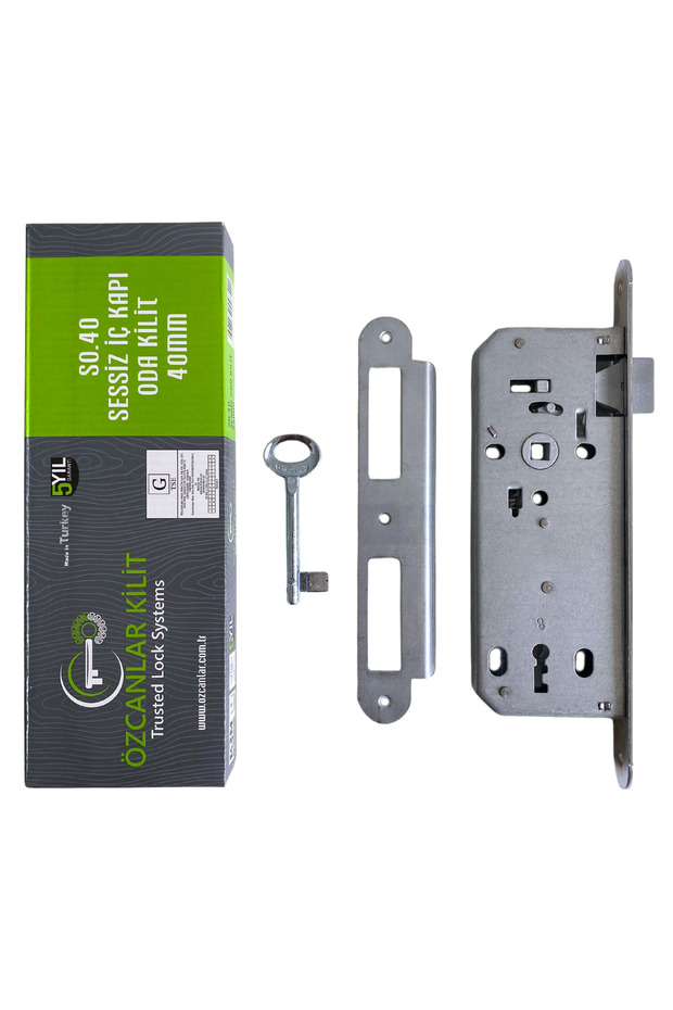 Oval 40mm Mortise Silent Interior Door Oda Lock (Oda)(23Mmx40Mm)