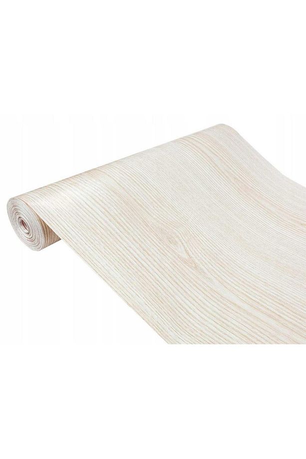 446-2228 Krem Hareli Ahşap Desen Yapışkanlı Folyo (45CM X 2MT) - 5