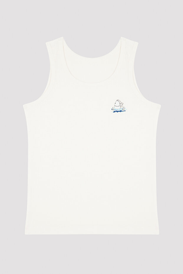 Kırık Erkek Çocuk Protected 2li Atlet - 4