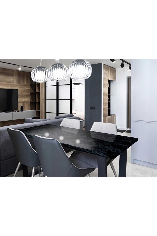 446-2255 رقائق لاصقة بنمط رخامي (45 سم × 2 طن متري) - 3