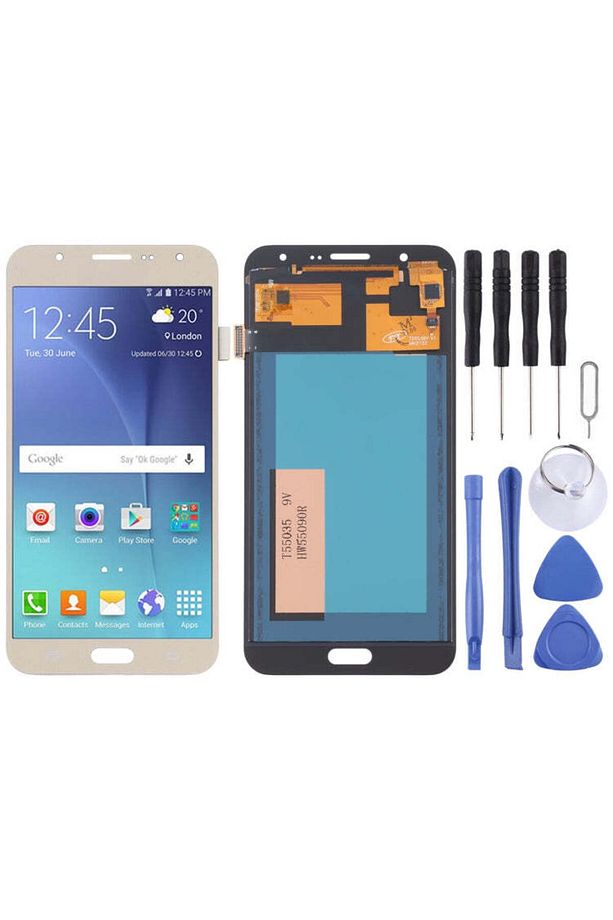 . Galaxy J7 2015 J700 LCD Ekran Gold+Tamir Seti - 1