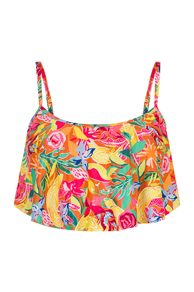 Flory Crop Bikini Üstü - 6