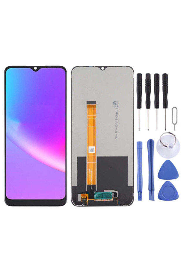 Realme C25s Lcd Ekran +Tamir Seti RMX3195 RMX3197 - 1