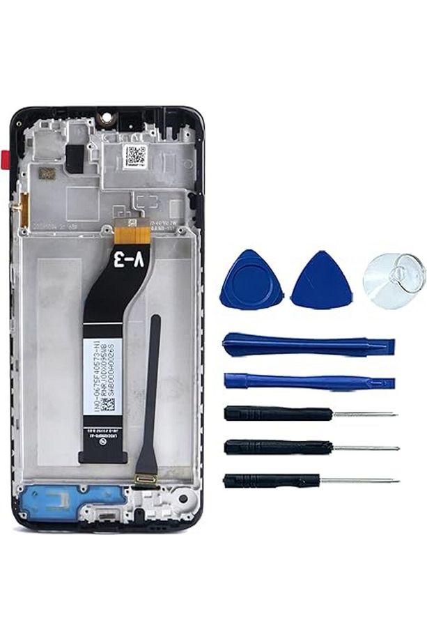 . Redmi 13C LCD Ekran Full Çıtalı+Tamir Seti Siyah - 1