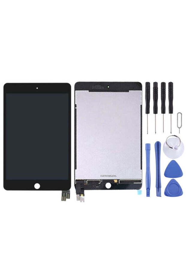 iPad Mini 5 2019 A2124 A2126 A2133 LCD Ekran Siyah+Tamir Seti - 2