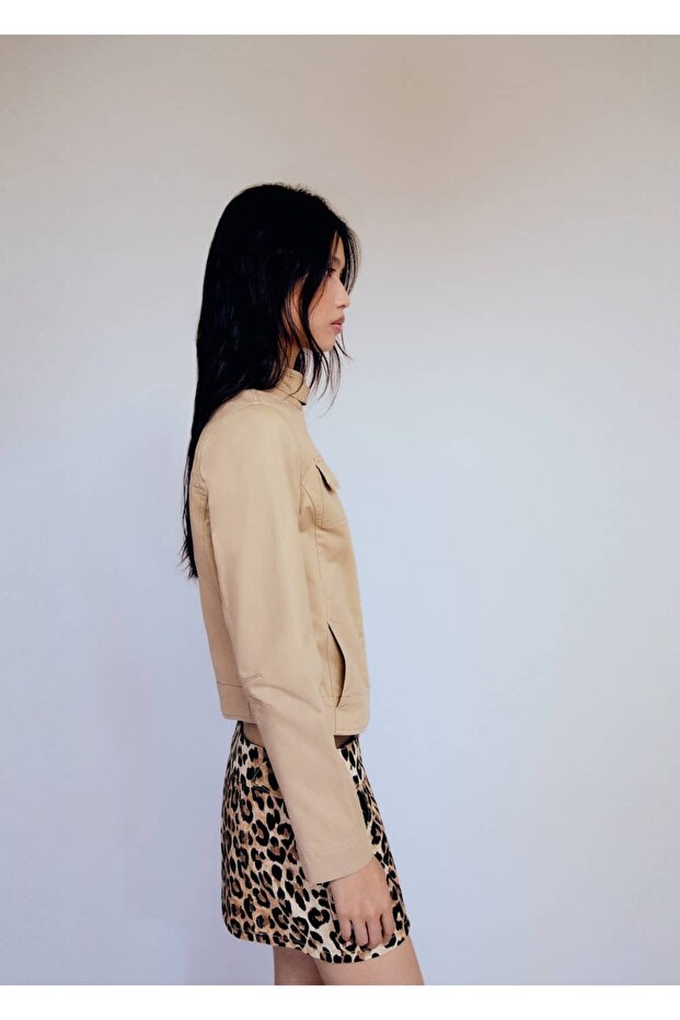 Cepli Denim Ceket - 4