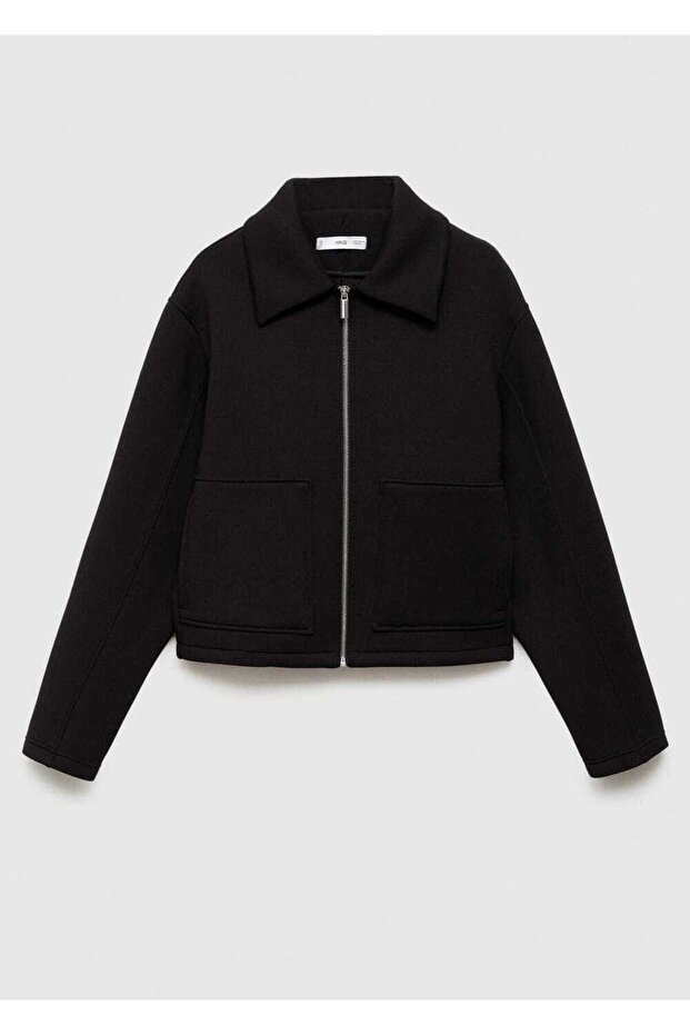 Kombine kapüşonlu ceket - 8