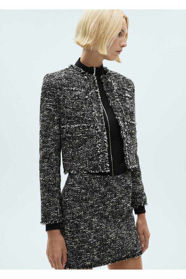 Dikişsiz Tüvit Ceket - 6