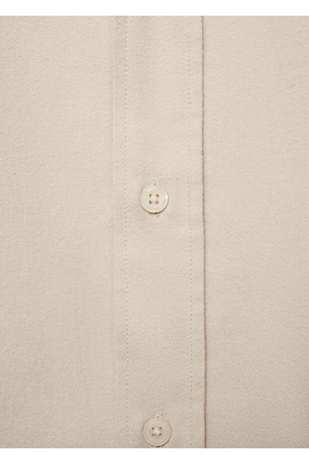 %100 pamuklu slim fit gömlek - 7