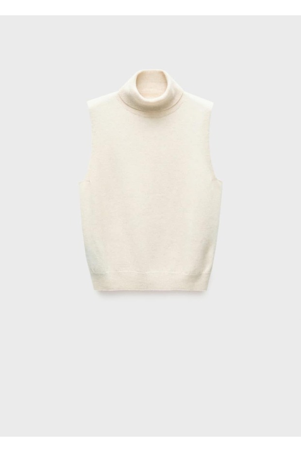 Balıkçı Yaka Yün Bluz - 3