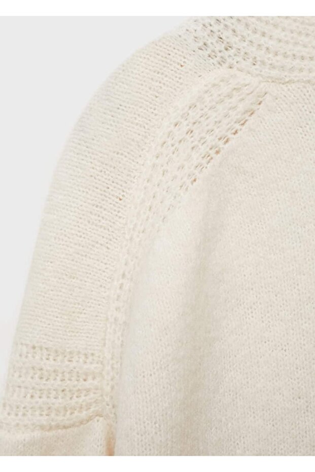 V Yaka Triko Hırka - 7