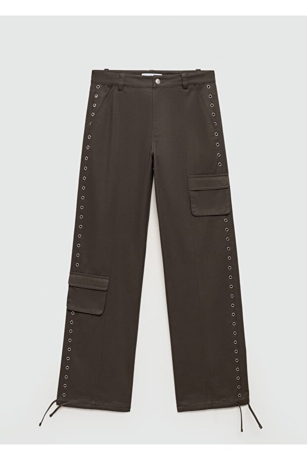 Çivili Paraşüt Pantolon - 3