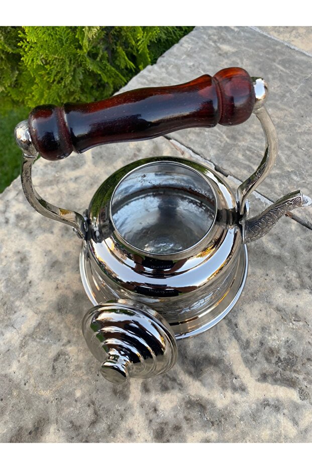 إبريق شاي نحاسي هوم ديكور - مقاوم للآلة - 4