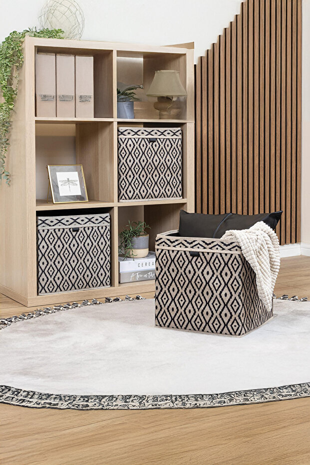 Ethnica Raf Organizer, Organizer, 30X30X30Cm, Offer Order and Elegance Together in Your Home