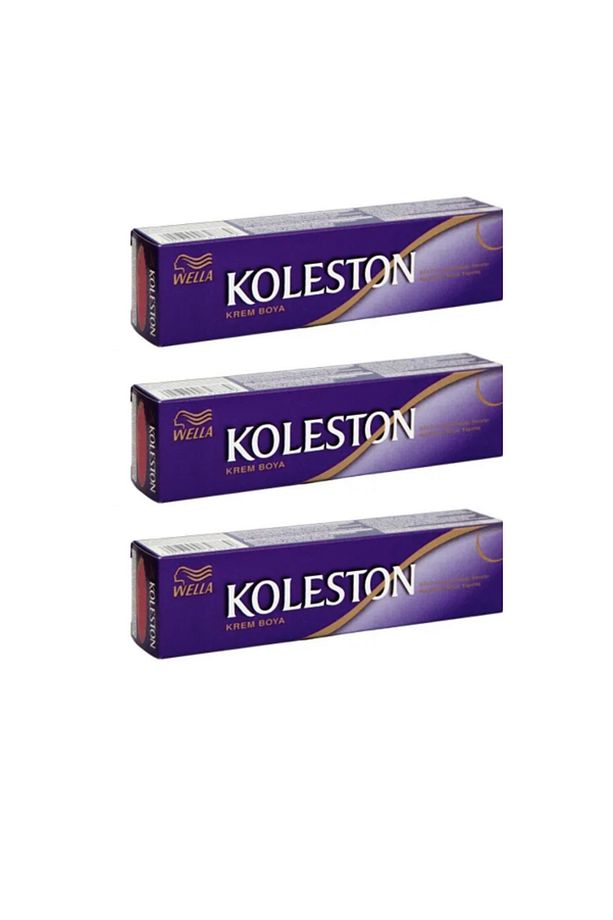 Koleston Tüp Saç Boyası 3 adet 7/1 Küllü Kumral - 1
