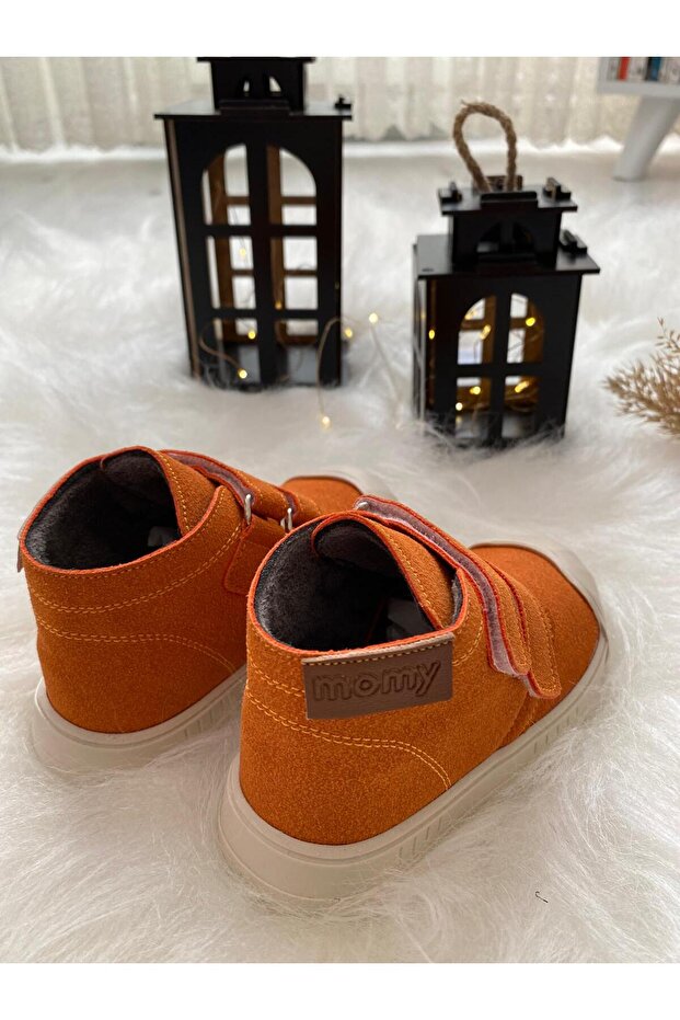 Çocuk Bebek Kışlık Kısa Bot Ayakkabı - 5