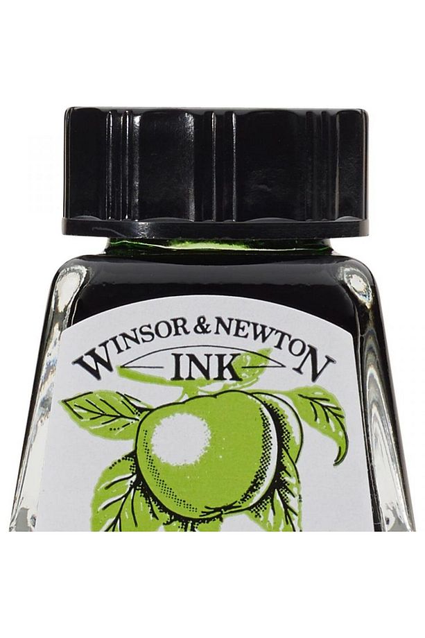 Winsor & Newton Çini Mürekkebi 14ml - Apple Green - 1