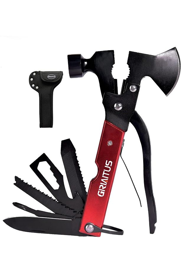 Çok İşlevli Alet 18'i 1 arada - Paslanmaz Çelik - Multi Tool - 1
