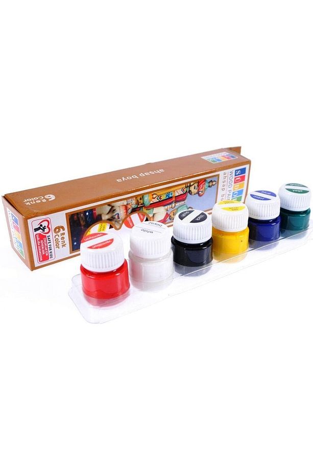 Ahşap Boya Seti 6 X 20 ml - 2