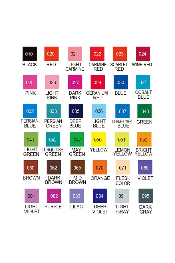 Clean Color F Çift Uçlu Kalem 36 Renk Set - 2