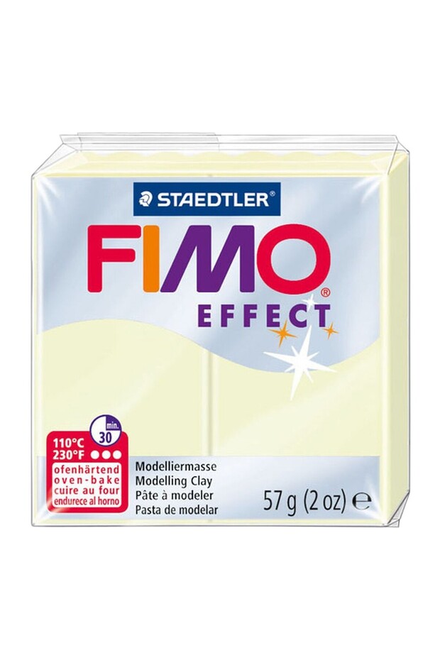 Fimo Effect Polimer Kil 57Gr. Vanilla - 1