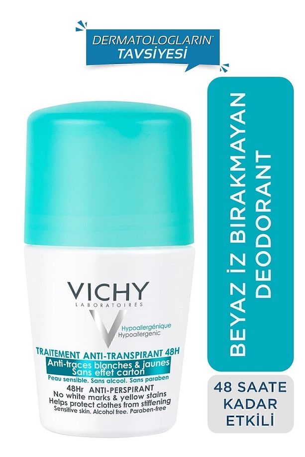 Non-Scratching Anti-Perspirant Roll-On for Sensitive Skin 50 ml Passi.3850 - 2
