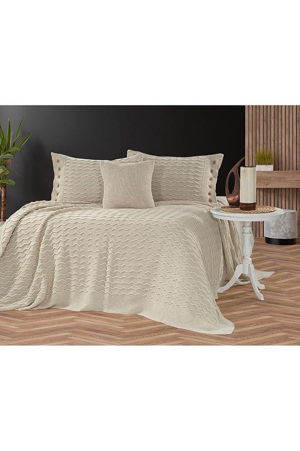 Tulip Triko Yatak Seti 220 X 240 (TAŞ) - 2