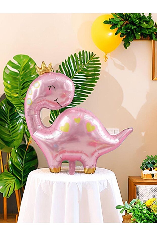 Dinosaur pink foil balloon 96-67 cm 7197