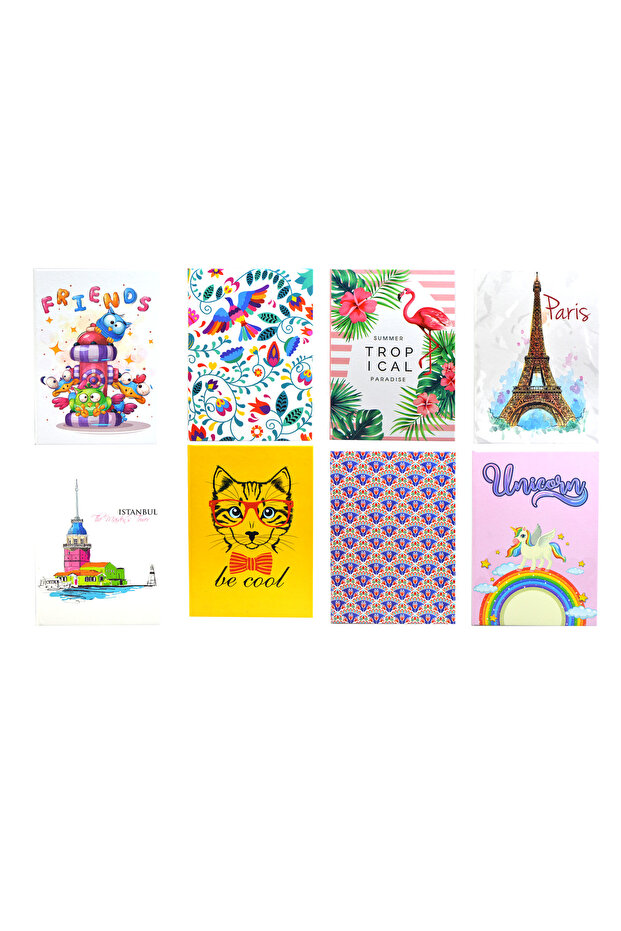 غطاء منقوش صلب مقاس 14 × 20، نمط مختلط