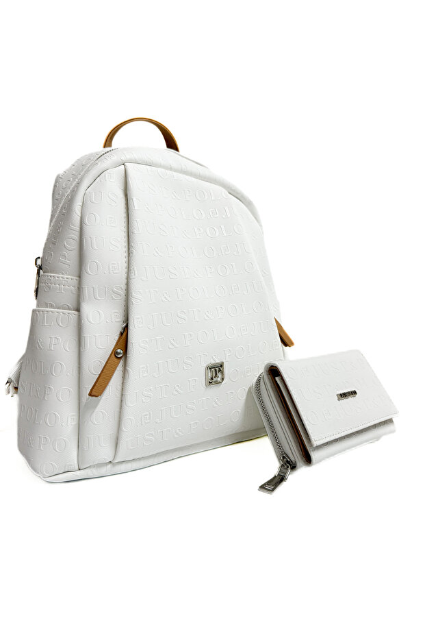 Women's New Season Large Size Backpack and Wallet Combination 6011Mh