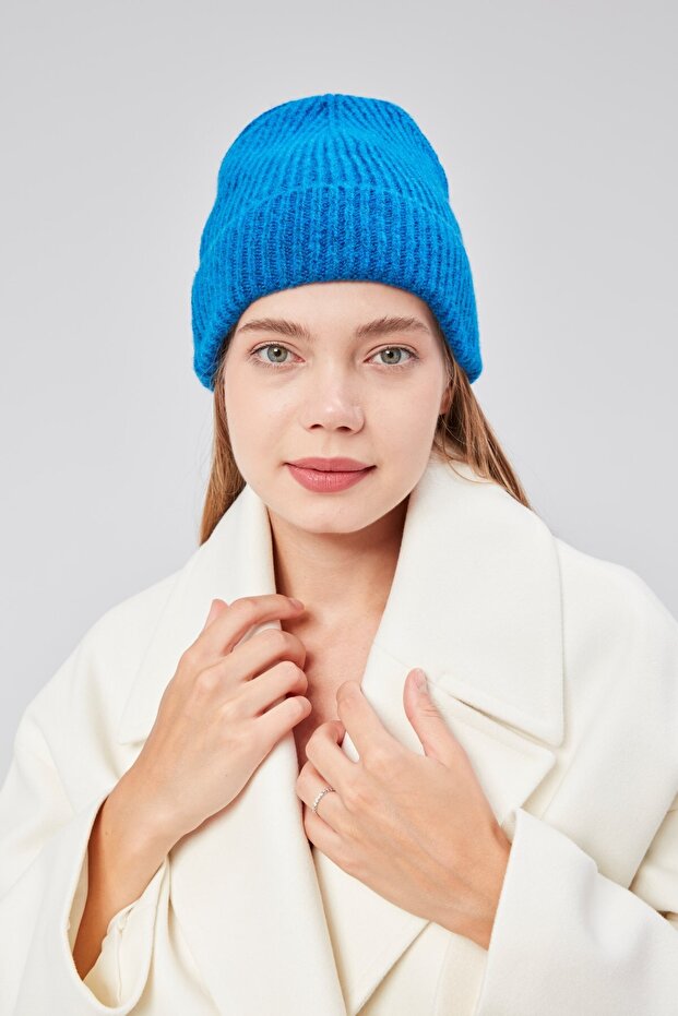 Basic Şık Standart Lüks Unisex Tiftik Bere - 4