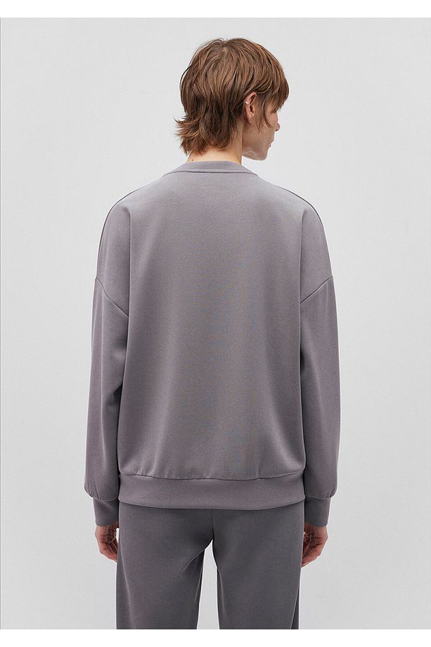 Lux Touch TENCEL TM Gri Modal Sweatshirt 168837-70122 - 4