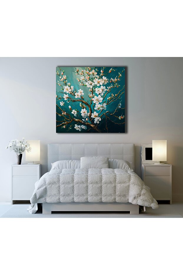 BADEM ÇİÇEĞİ KANVAS TABLO - 3