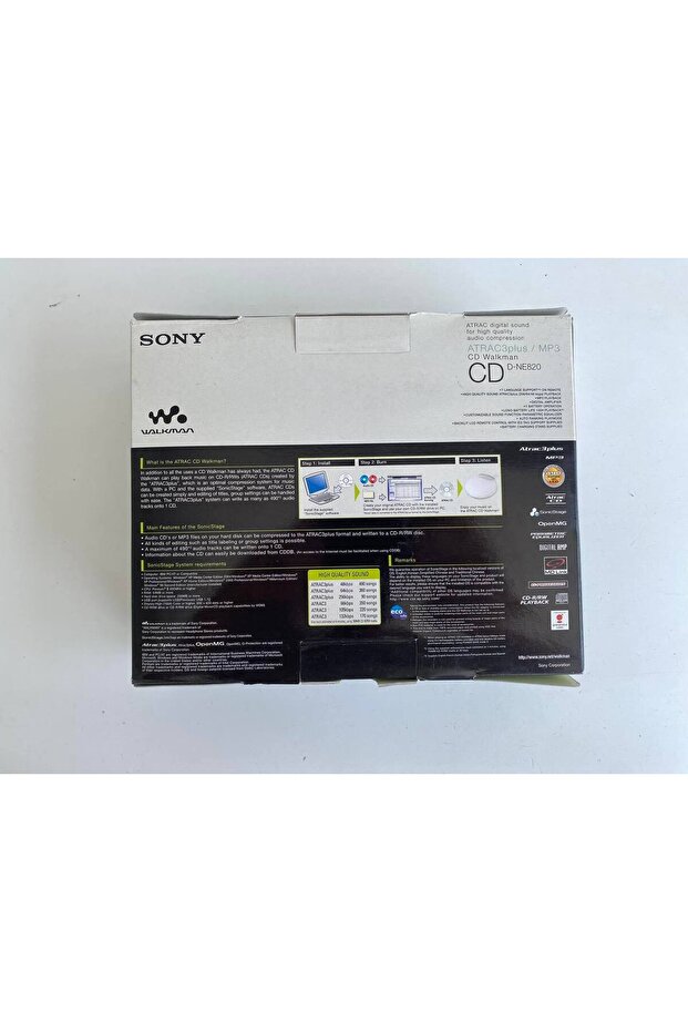 Walkman D-NE820 Discman Cd Player - 8