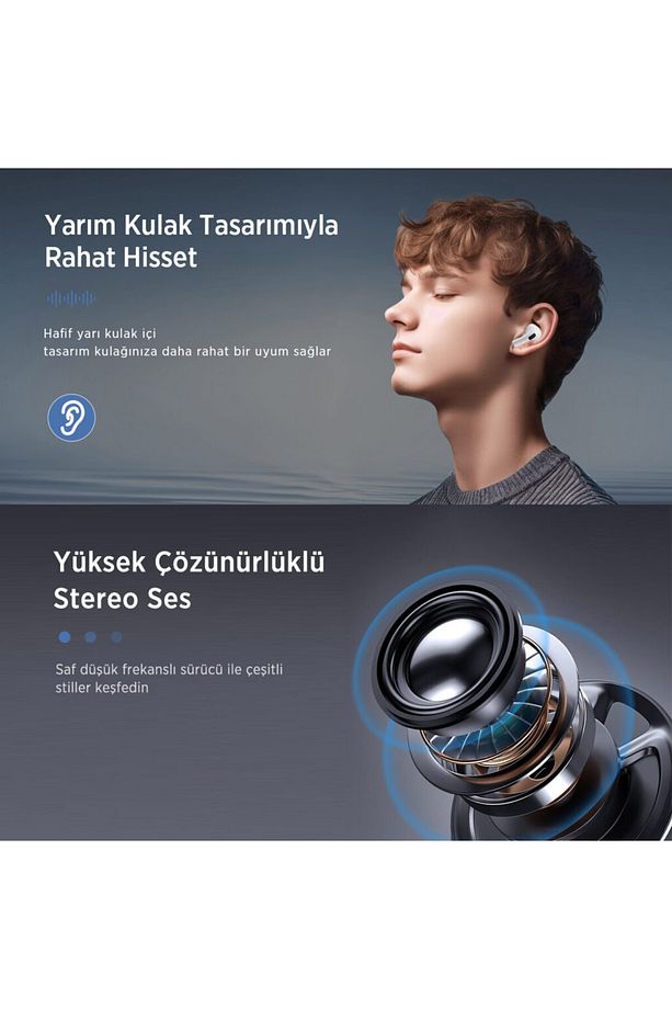 Dokunmatik Led Ekranlı Bluetooth Pro 2.Nesil Bluetooth Kulaklık İphone13 Mini Uyumlu - 5