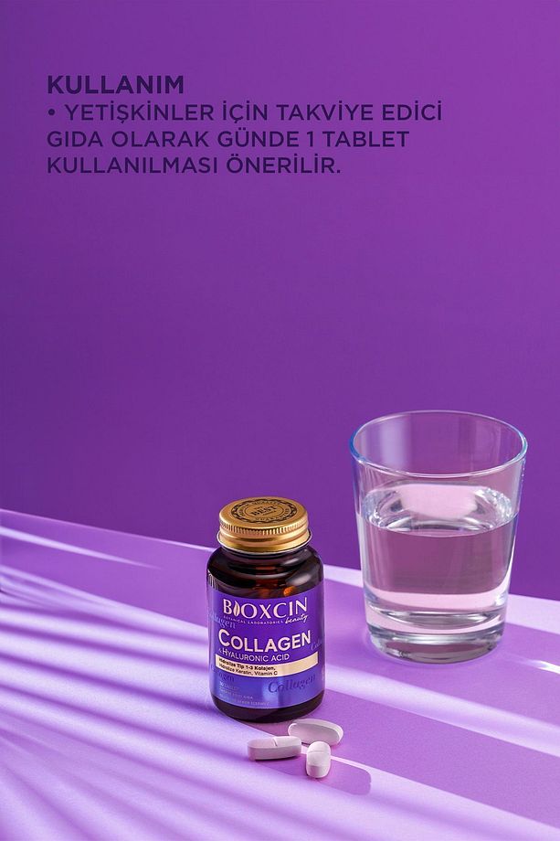 Beauty Collagen Tablet 3 Al 2 Öde - Tip1 Tip 3 Hidrolize Kolajen - 6