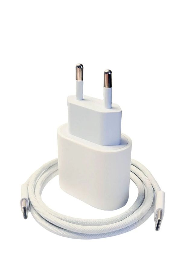iphone Uyumlu Hızlı Şarj Aleti set Kablo Adaptör Set Orijinal 15seri ve 16 seri 20W Type c aa+ - 3