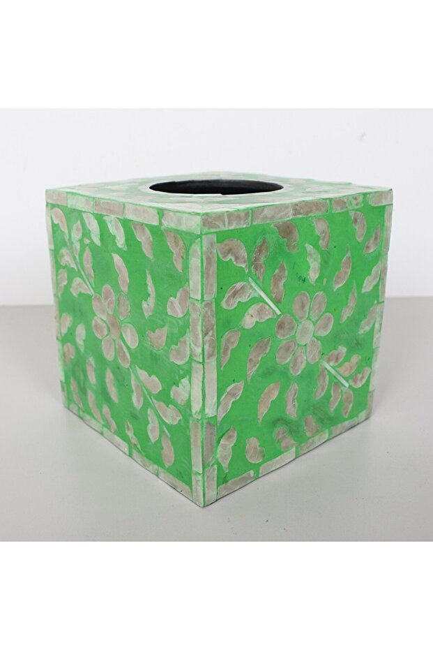 Anita Pearlescent Square Napkin Holder 15X15X15 cm