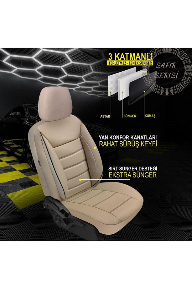 SAFİR Serisi RENAULT BRODWAY-TOROS 1981-2000 MODEL Arka Oturak ve Sırt Dayama Bütün - 4