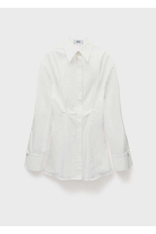 %100 pamuklu pilili gömlek - 3