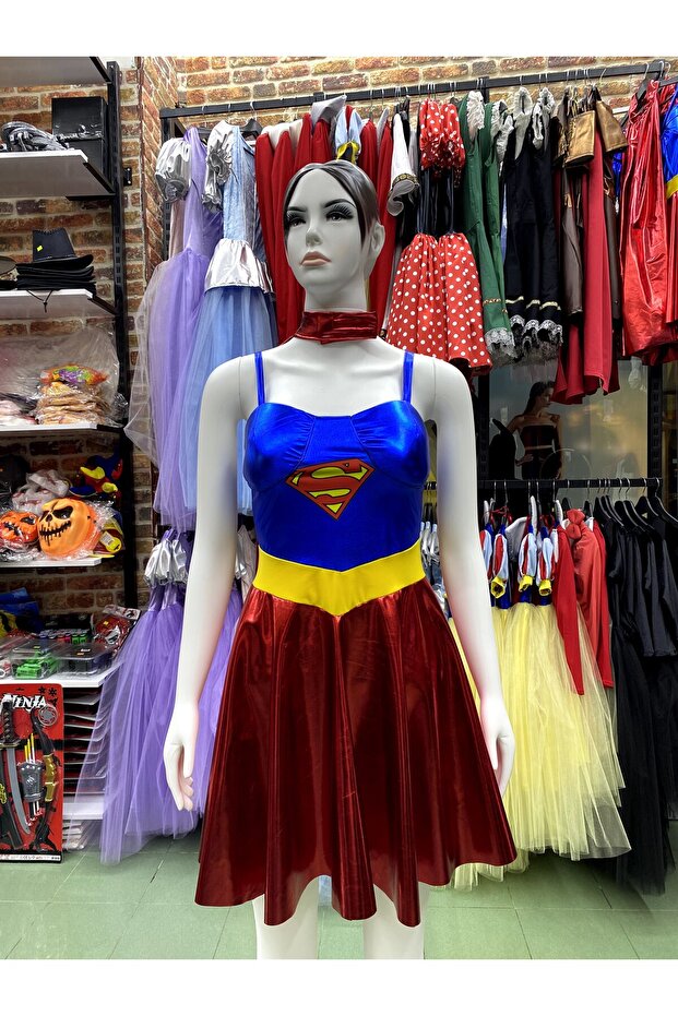Women's Superman Costume
