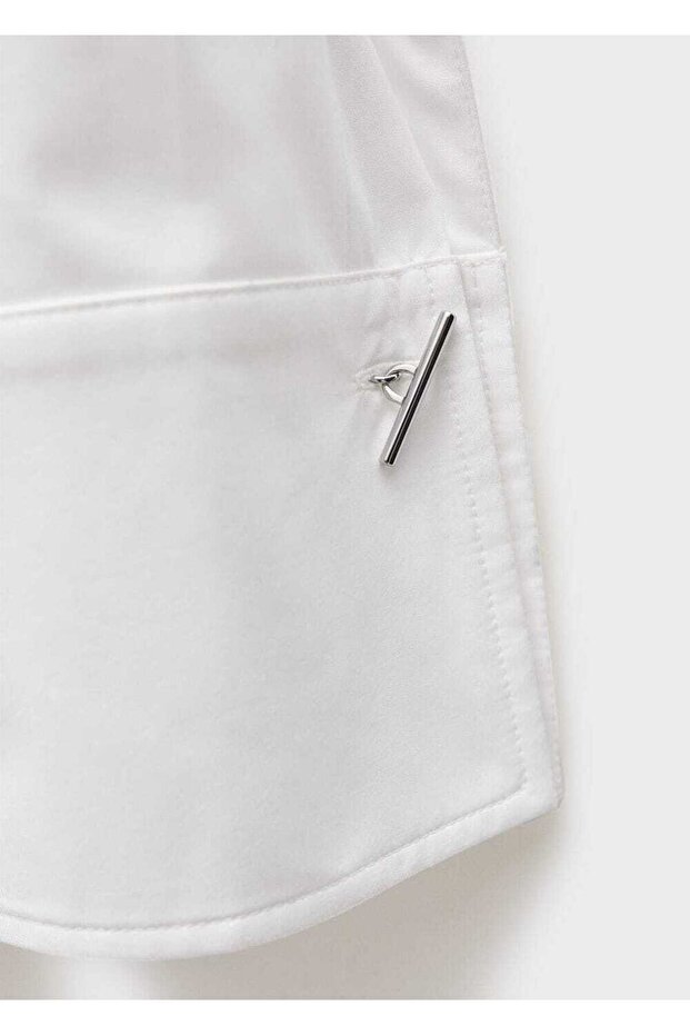 %100 pamuklu pilili gömlek - 6