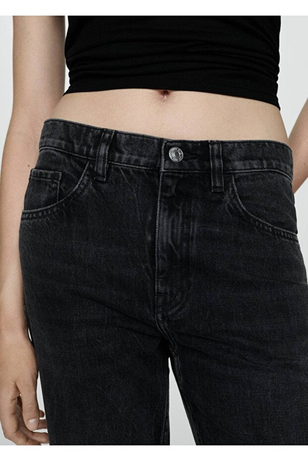 Paçaları Kıvrık Jean - 6