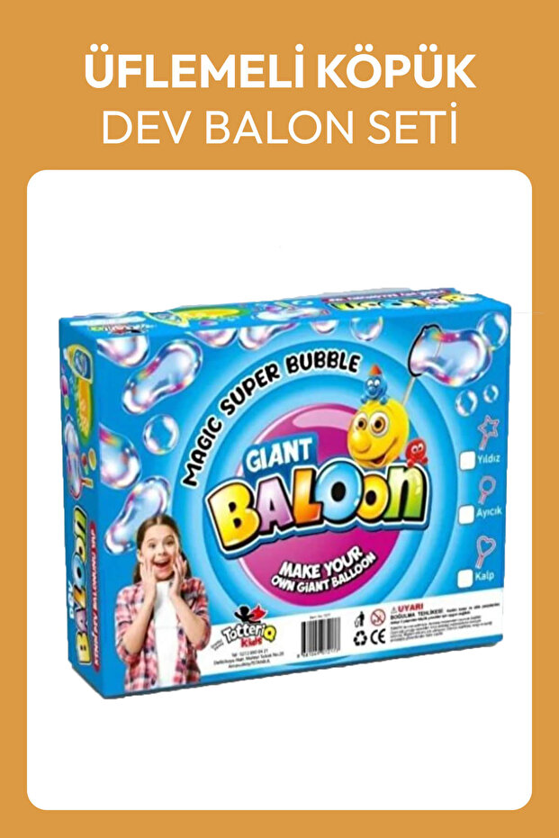 Giant Balloon Kit - Blown and Themed Children's Game