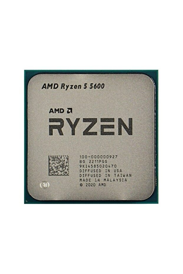 RYZEN 5 5600 35MB 6-core VGA NO AM4 65w بدون صندوق + بدون مروحة